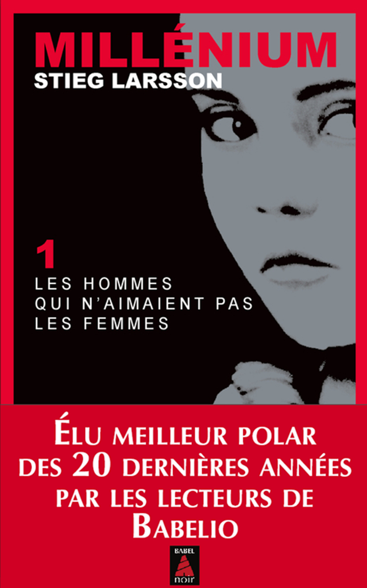 MILLENIUM T.1 LES HOMMES QUI N´AIMAIENT PAS LES FEMMES (JAQUETTE FILM) BABEL