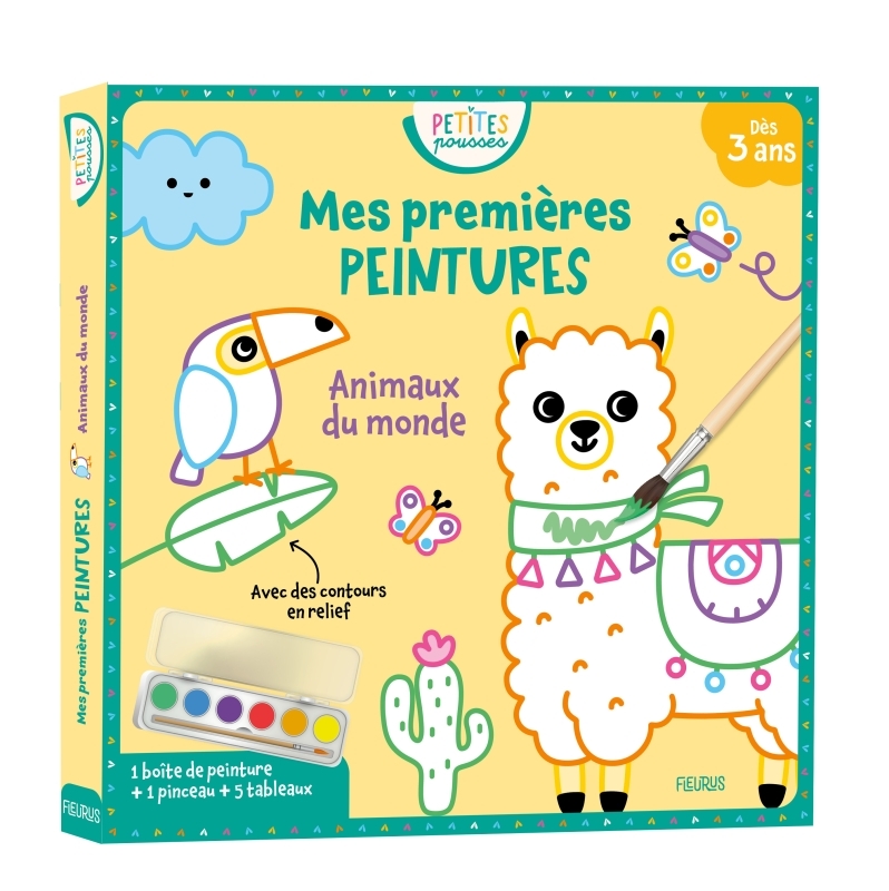 Mes premières peintures – Animaux du monde