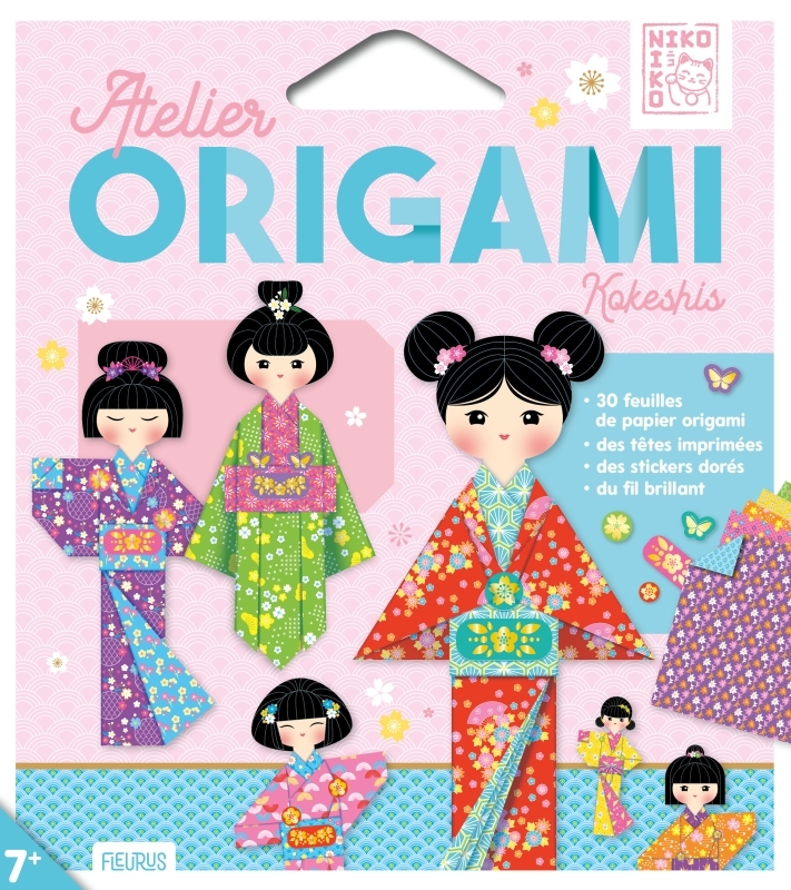 ATELIER ORIGAMI - NIKO-NIKO - KOKESHIS