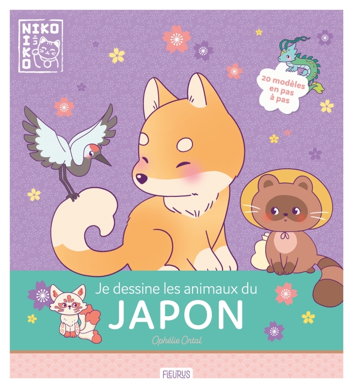 JE DESSINE LES ANIMAUX DU JAPON - NIKO-NIKO