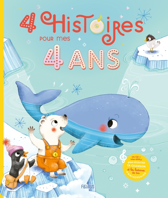 4 histoires pour mes 4 ans (+ CD)