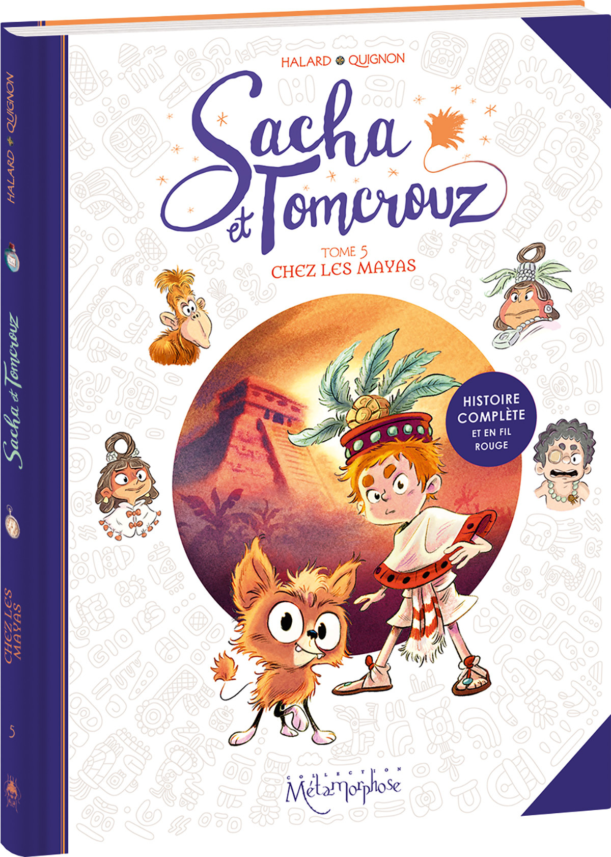 Sacha et Tomcrouz -  Tome 5 - Chez les Mayas