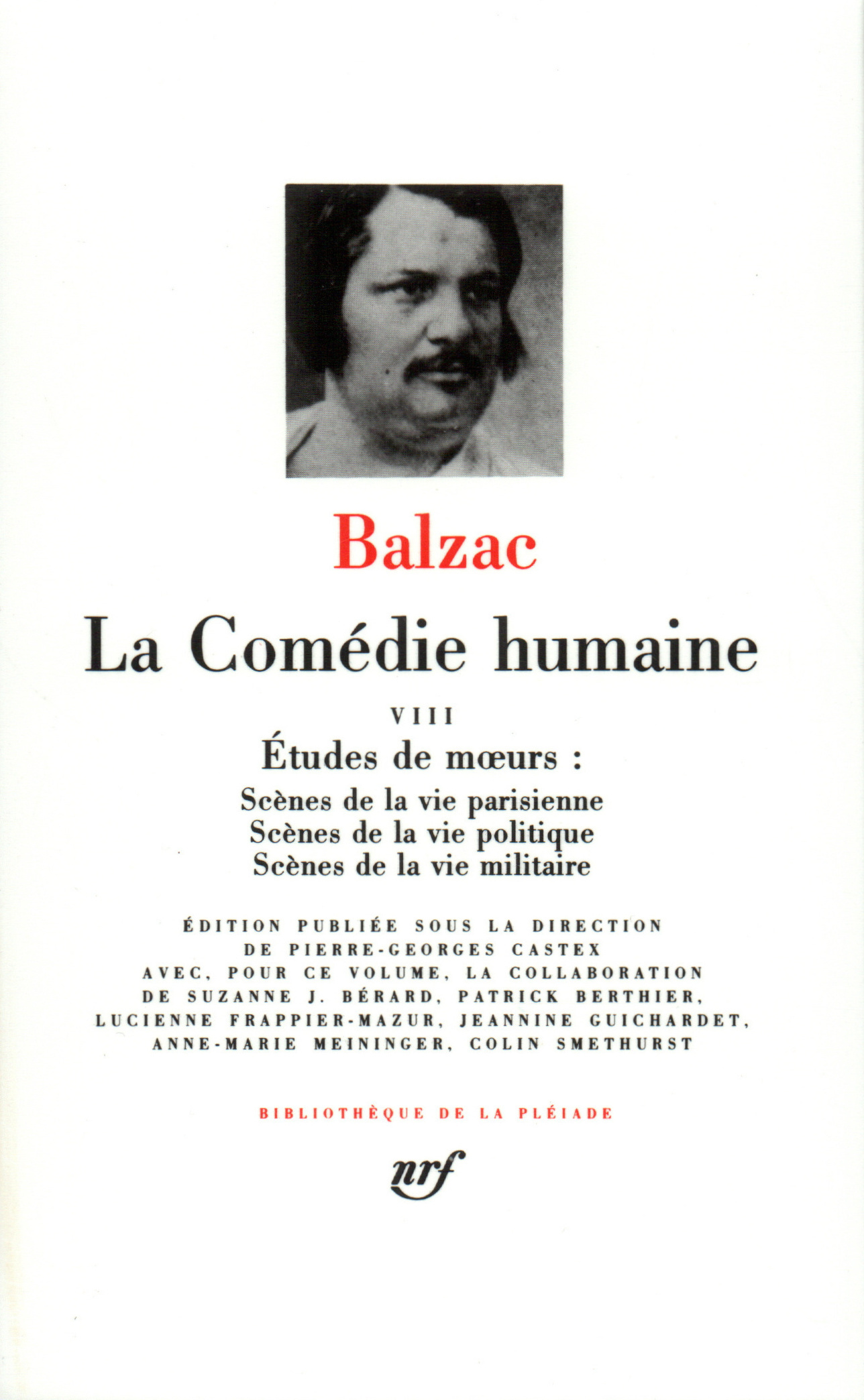COMEDIE HUMAINE T8