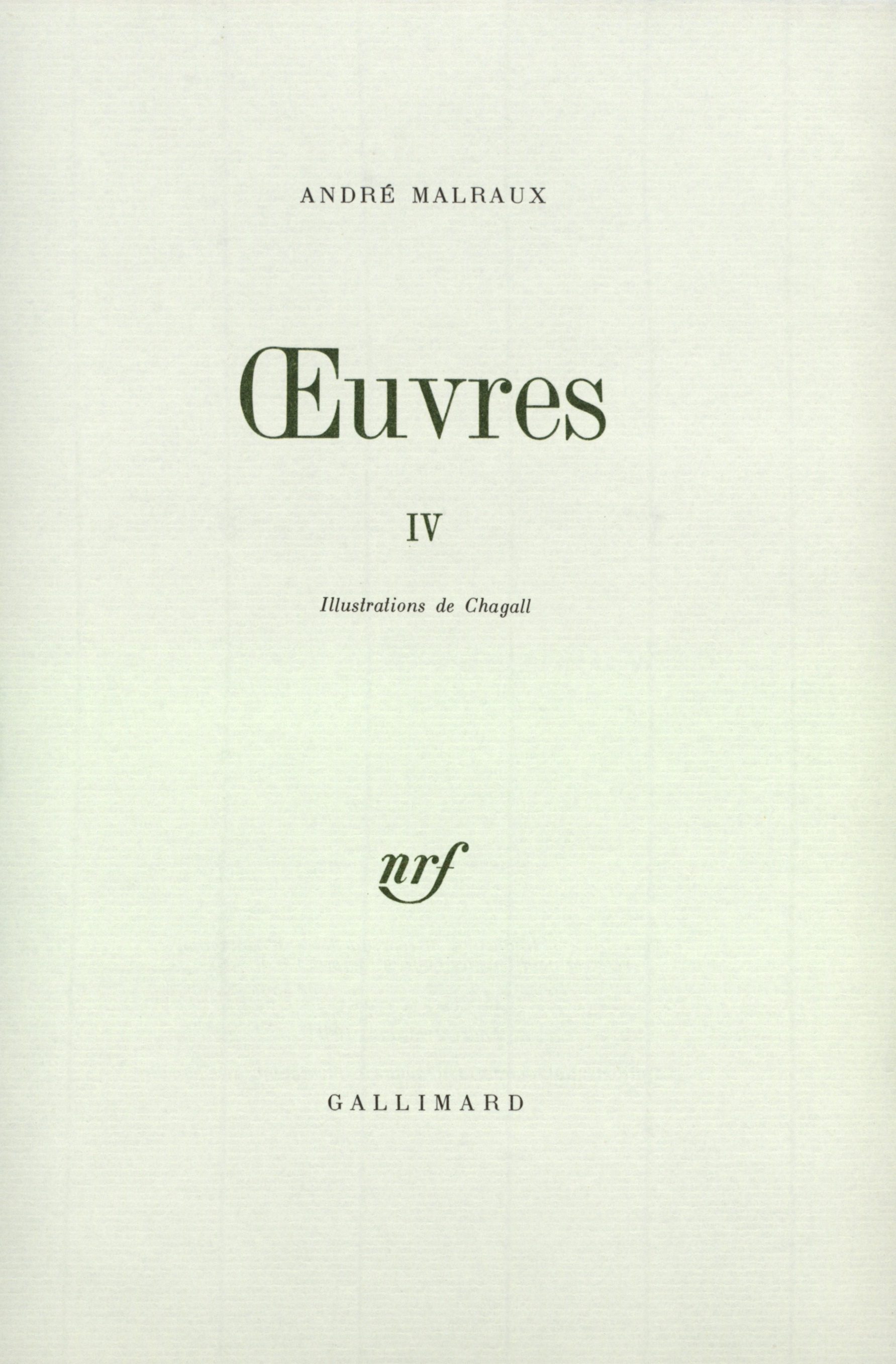 Œuvres