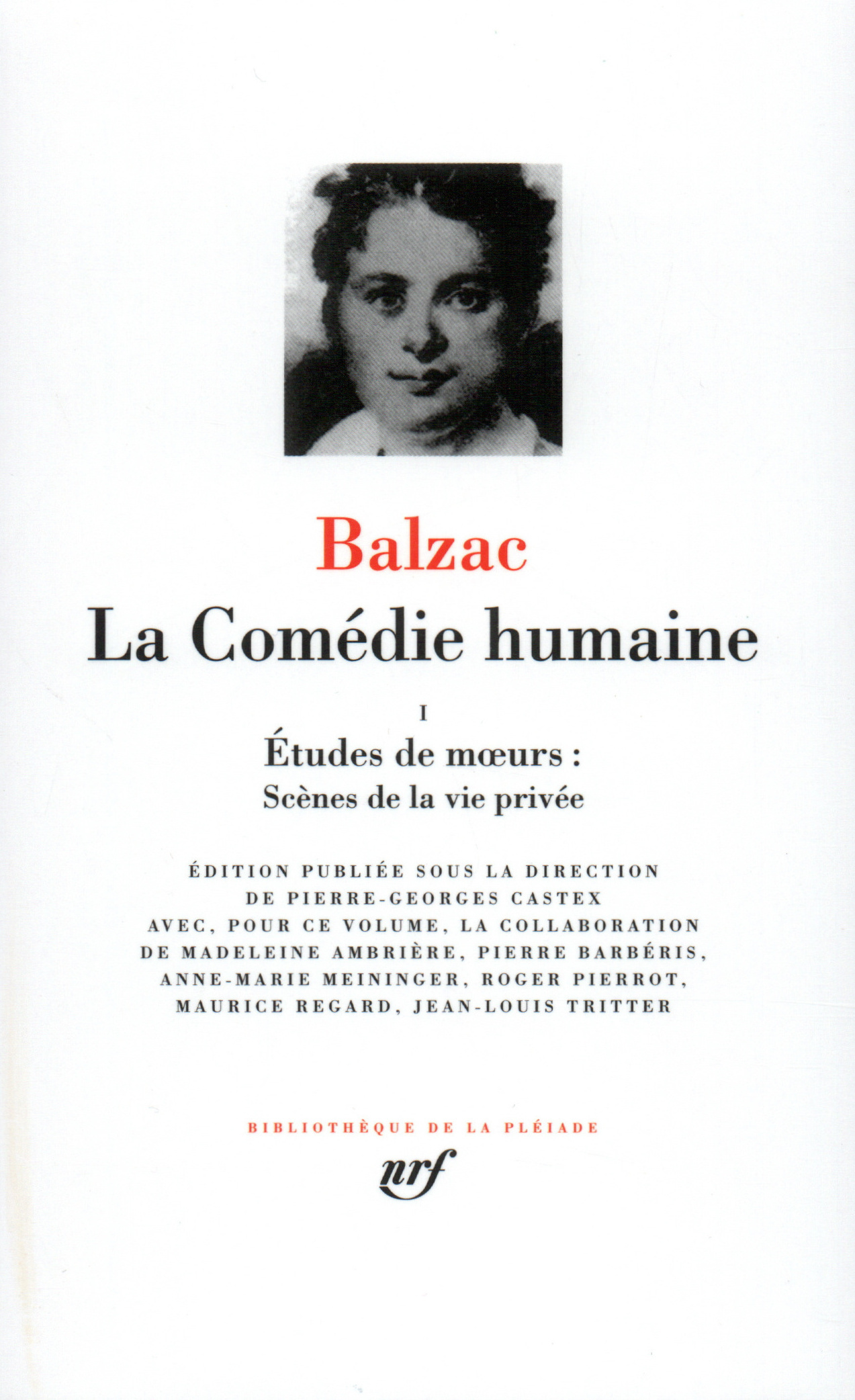 COMEDIE HUMAINE T1