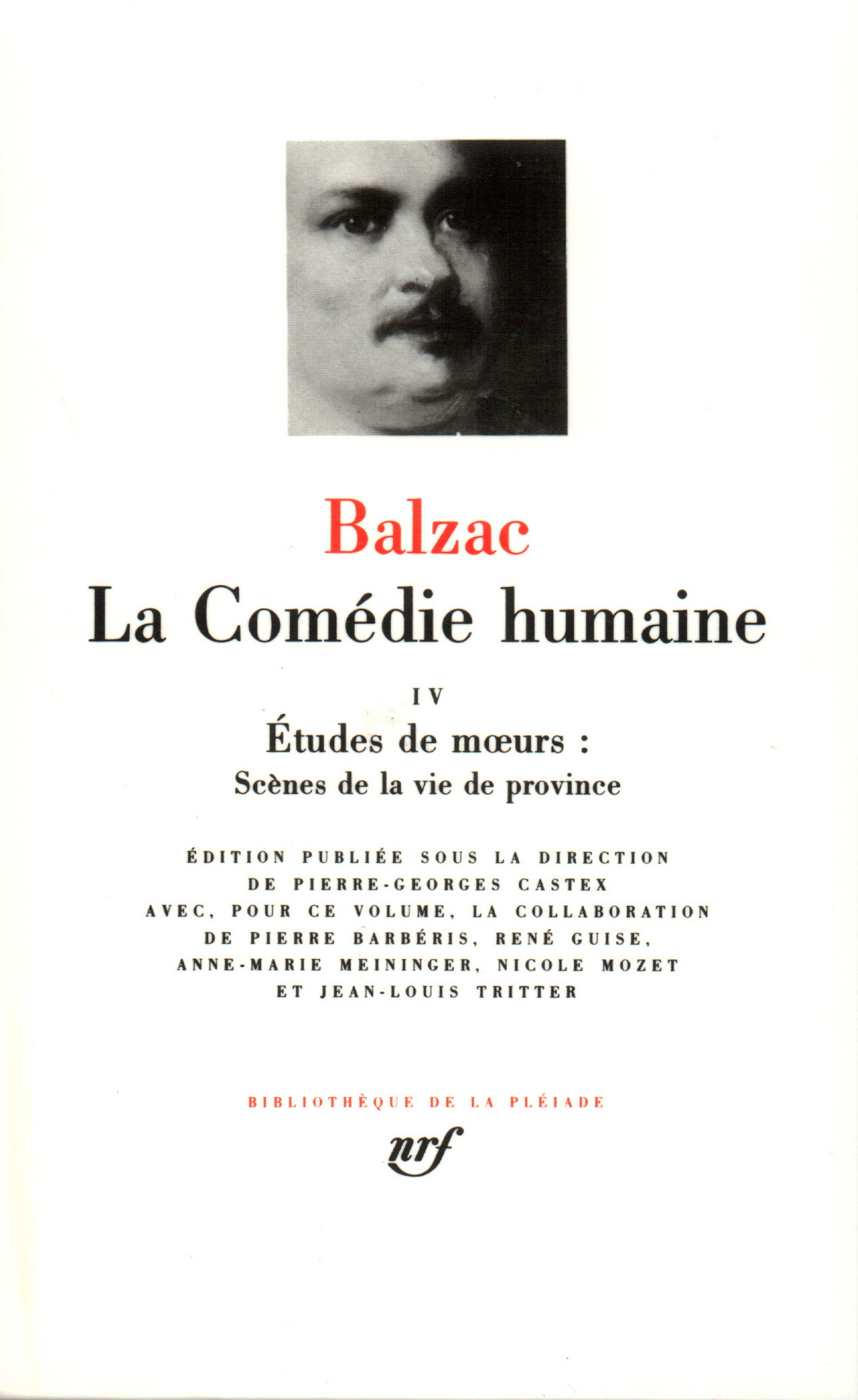 COMEDIE HUMAINE T4