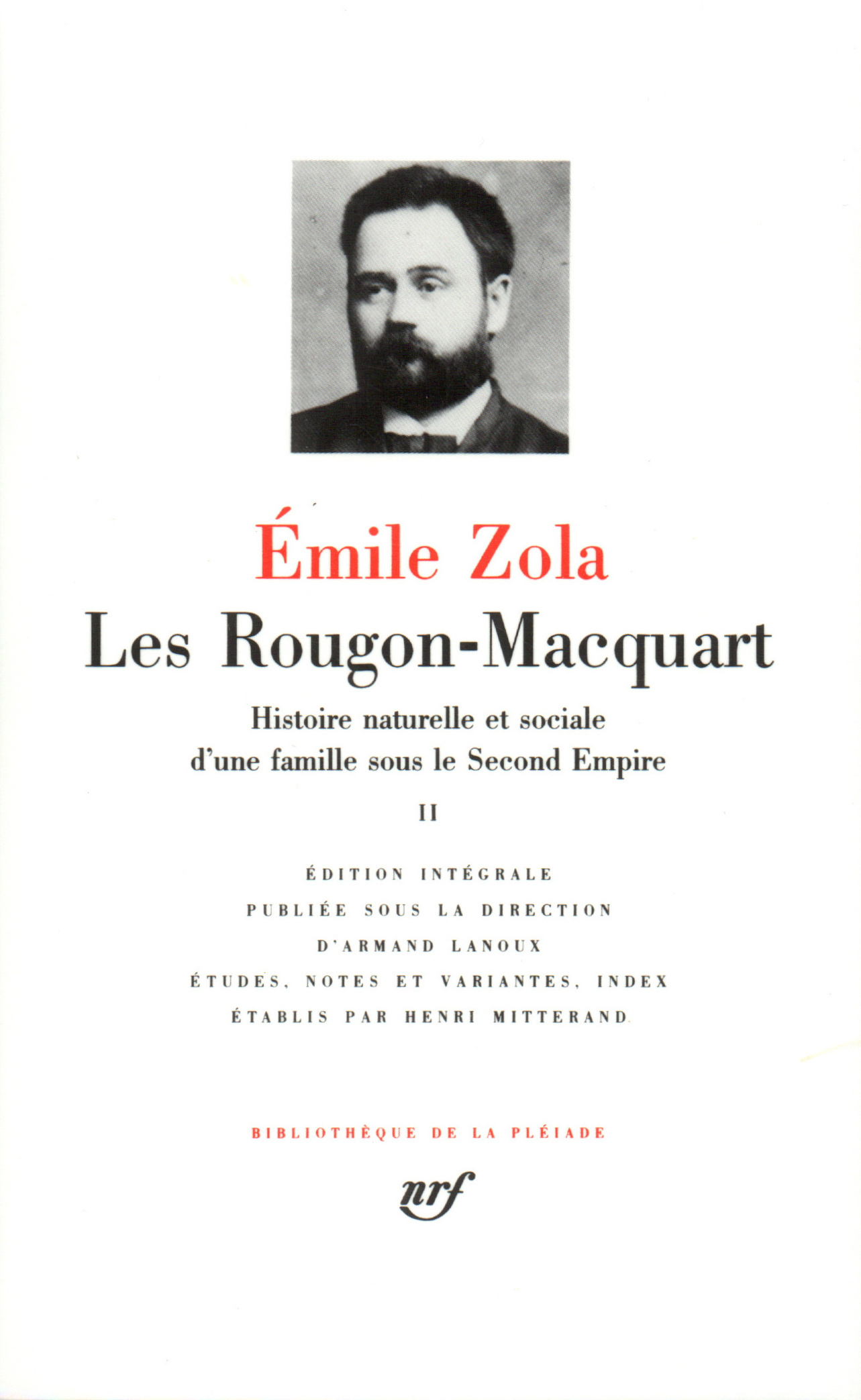 Histoire naturelle et sociale d'une famille sous le Second Empire