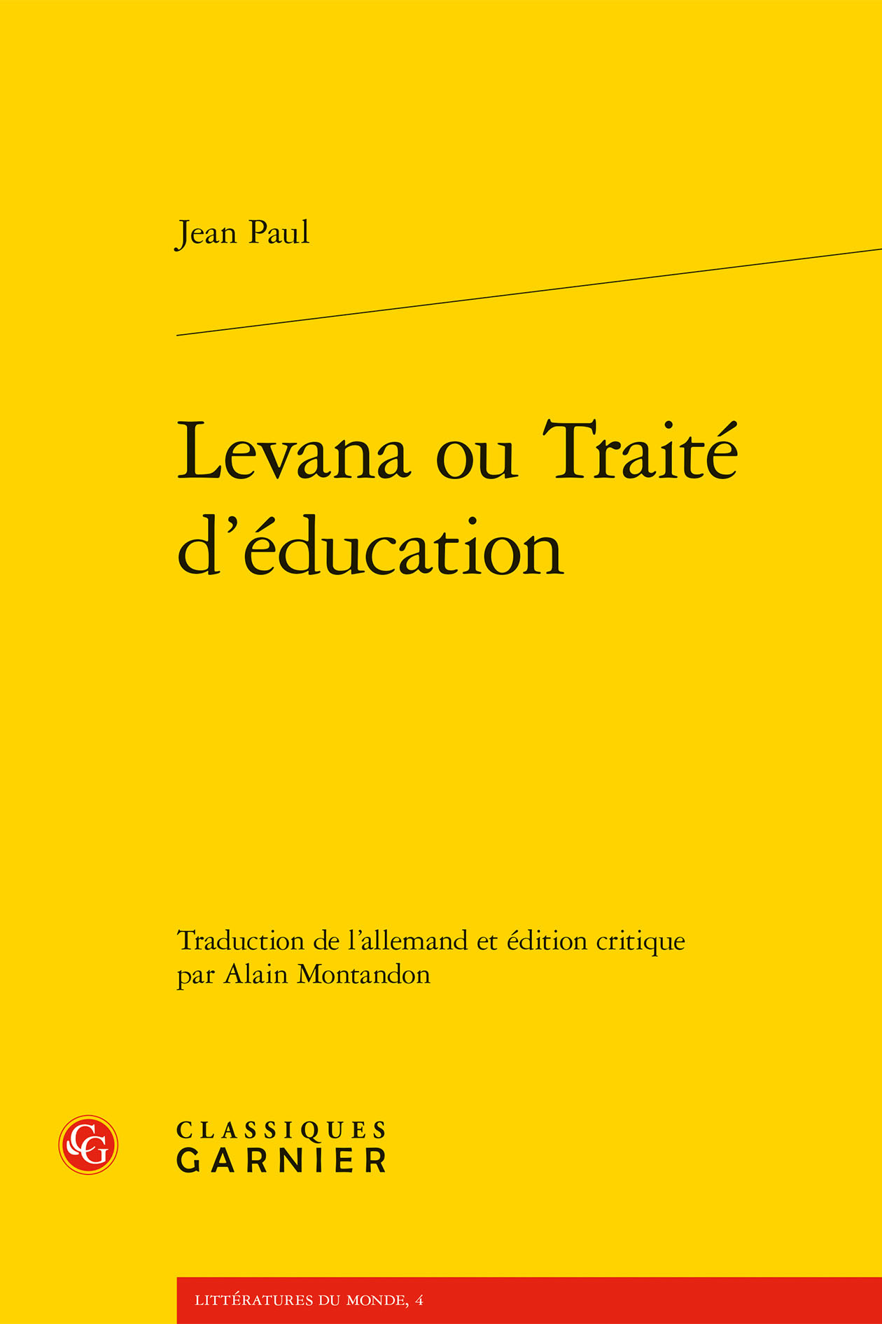 LEVANA OU TRAITE D´EDUCATION