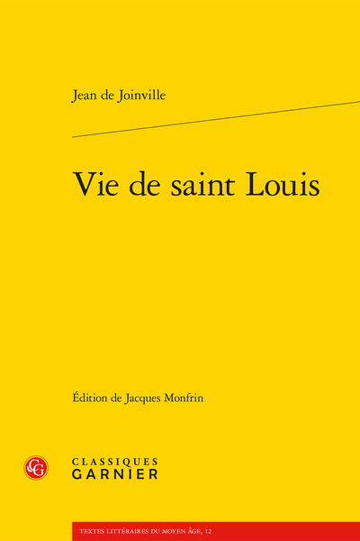 VIE DE SAINT LOUIS