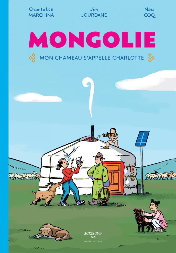 MONGOLIE. MON CHAMEAU S´APPELLE CHARLOTTE