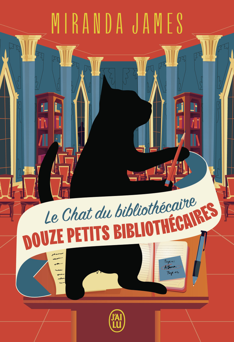 CHAT DU BIBLIOTHECAIRE - VOL08 - DOUZE PETITS BIBLIOTHECAIRES