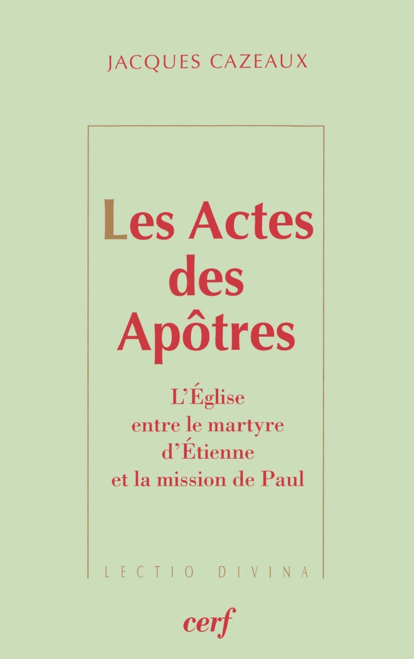 ACTES DES APOTRES