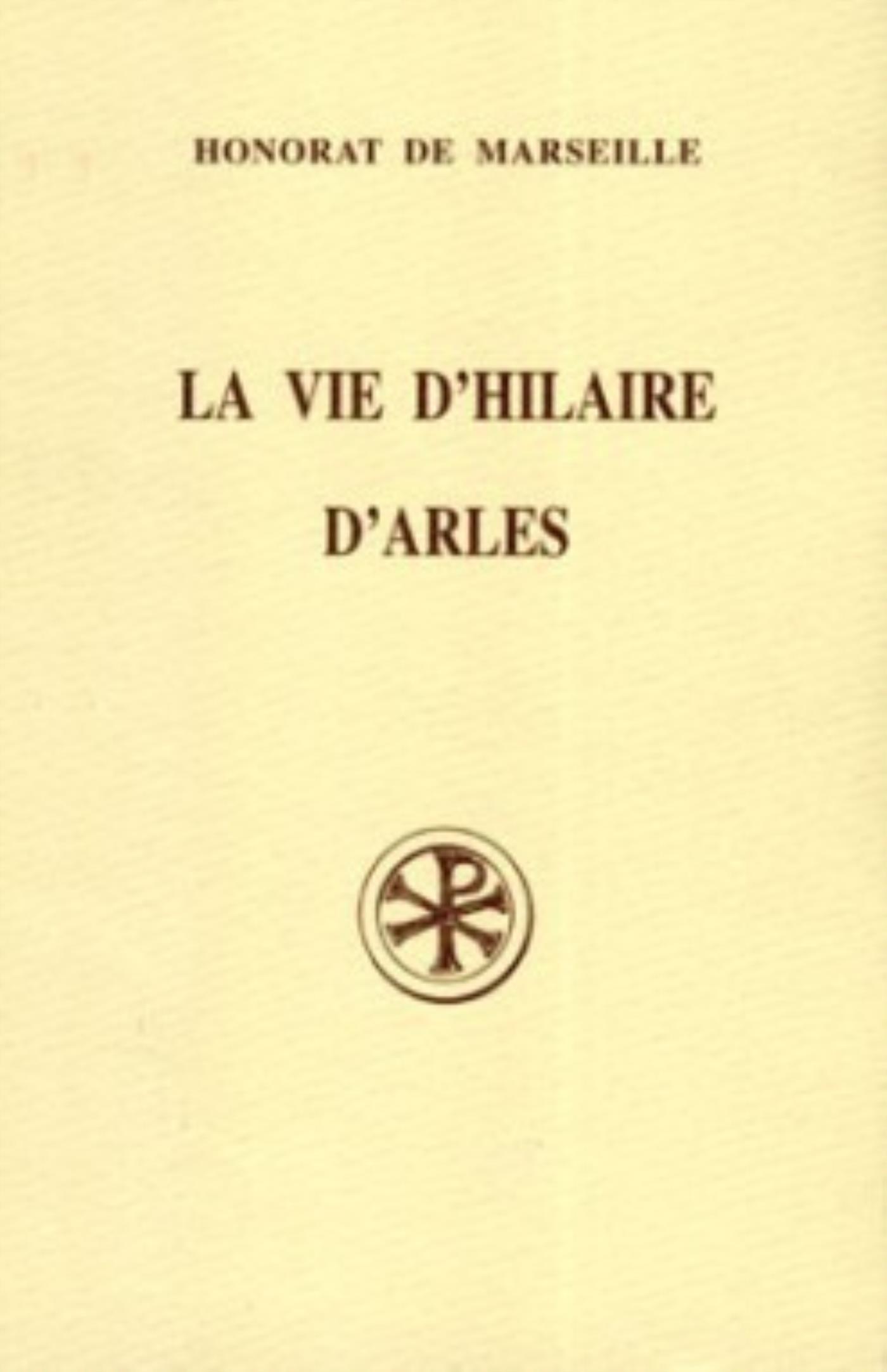 SC 404 VIE D'HILAIRE D'ARLES