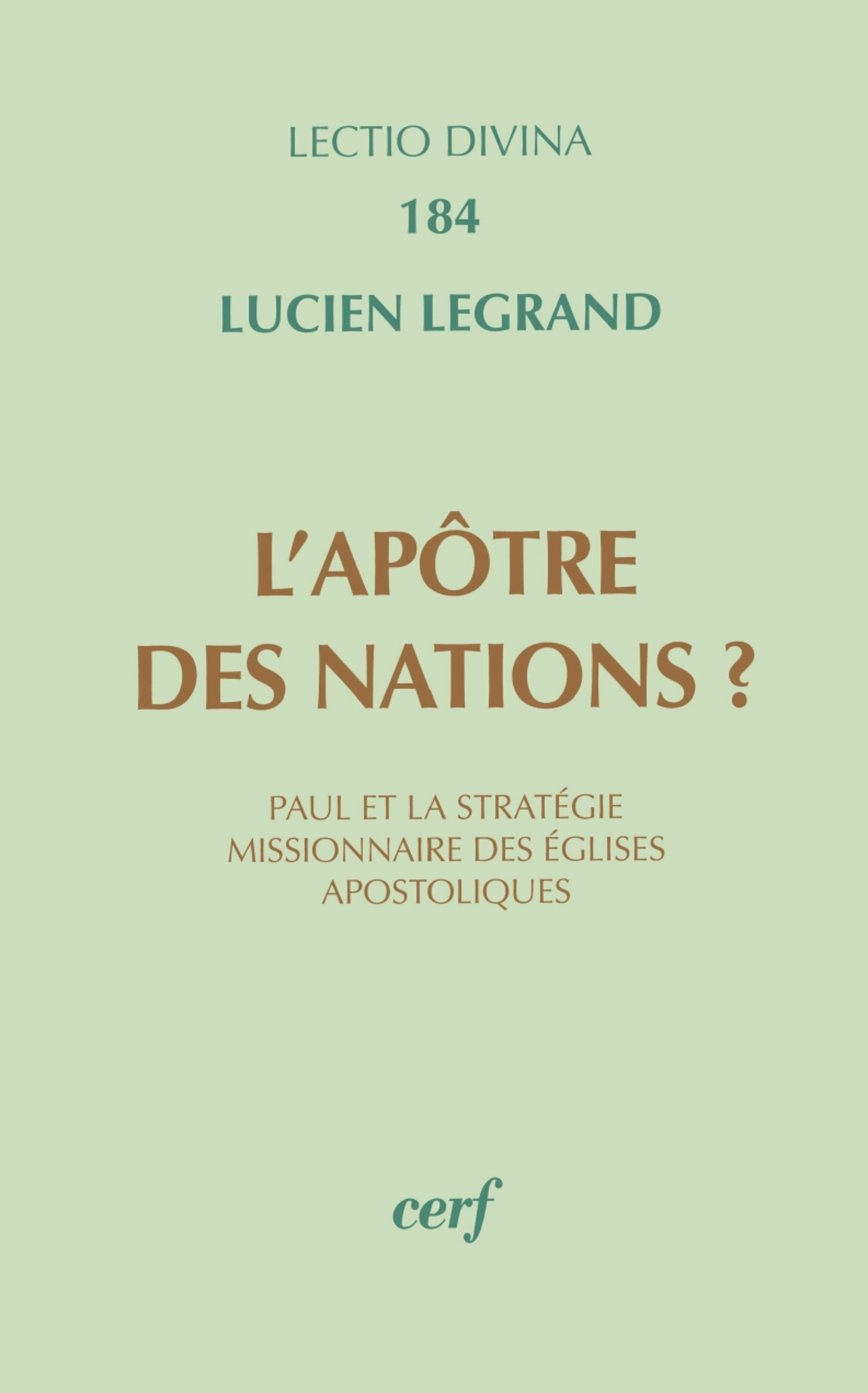 APOTRE DES NATIONS GALATES 2 9-10