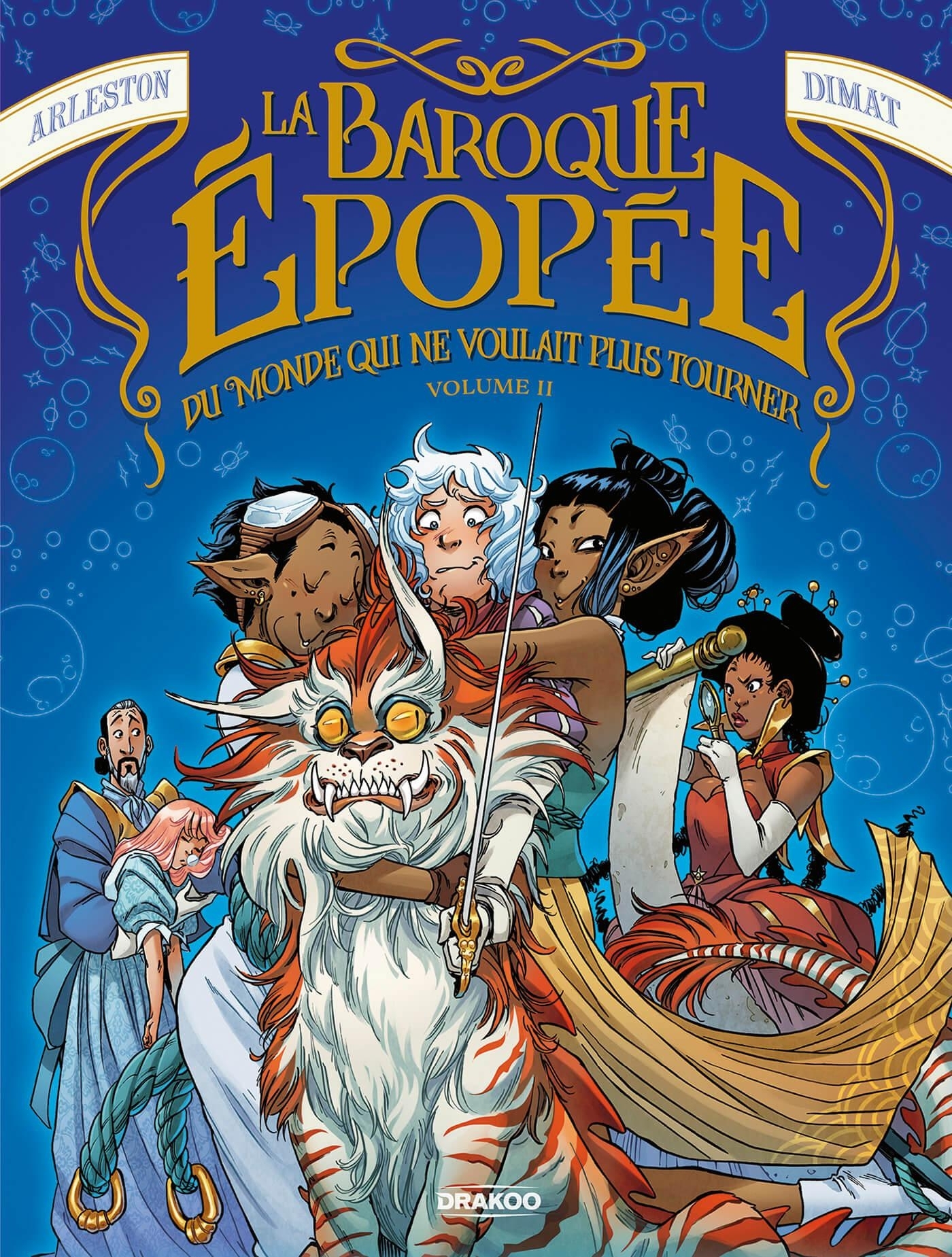 BAROQUE EPOPEE DU MONDE QUI NE VOULAIT PLUS TOURNER - T02 - LA BAROQUE EPOPEE DU MONDE QUI NE VOU