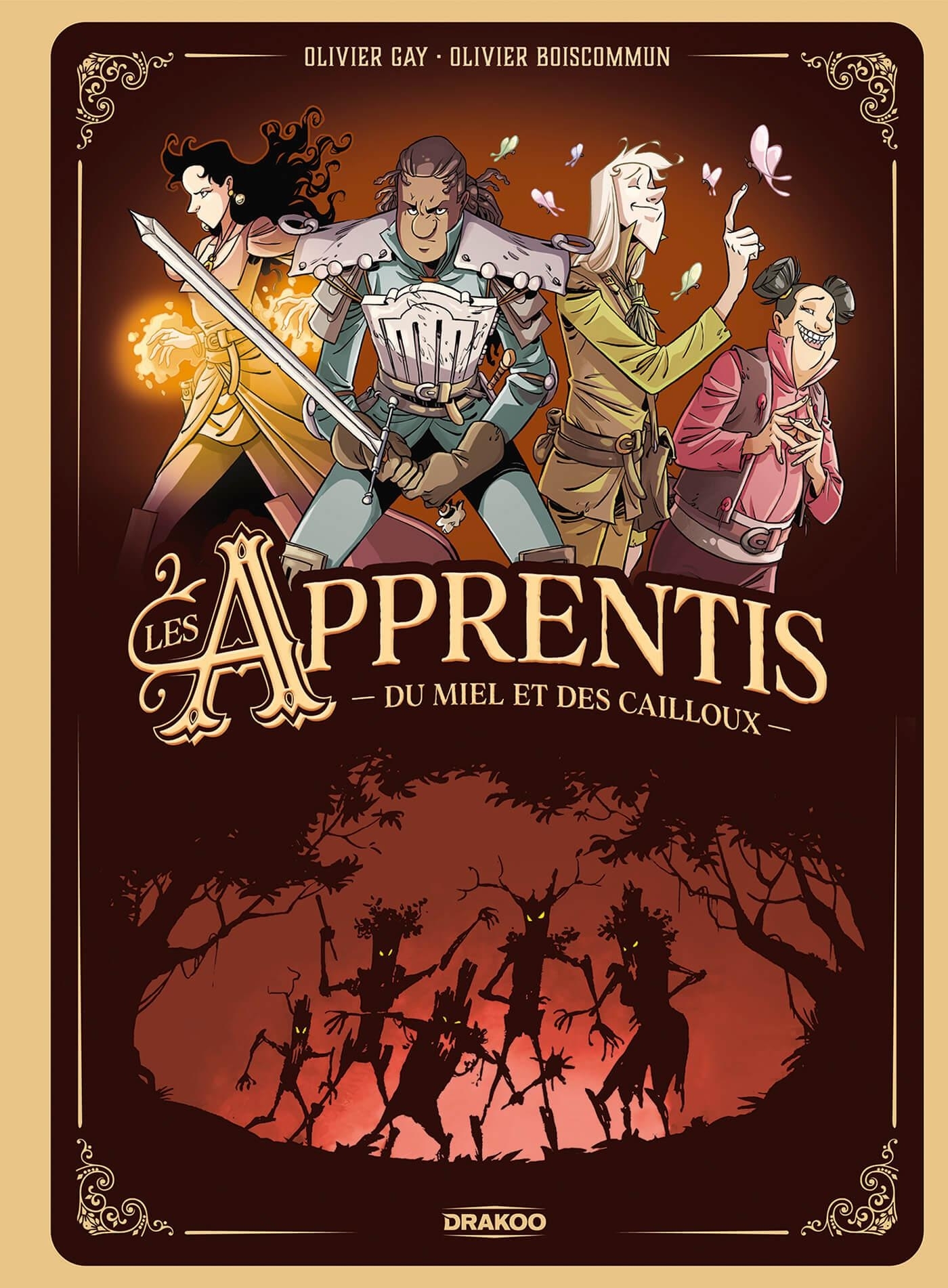 APPRENTIS (LES) - LES APPRENTIS - HISTOIRE COMPLETE - DU MIEL ET DES CAILLOUX