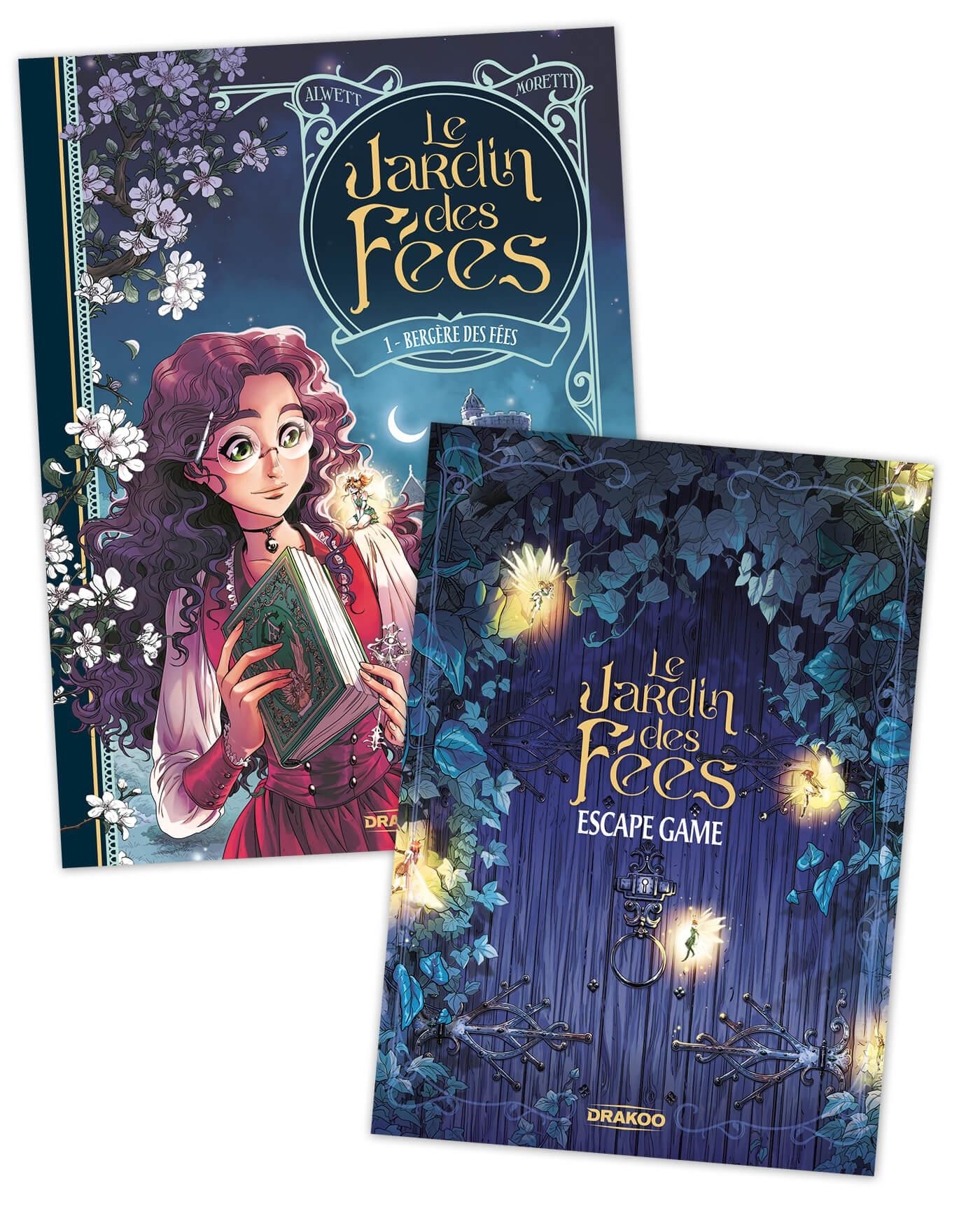 Le Jardin des fées - vol. 01/2 + escape game - édition limitée - Bergère des fées