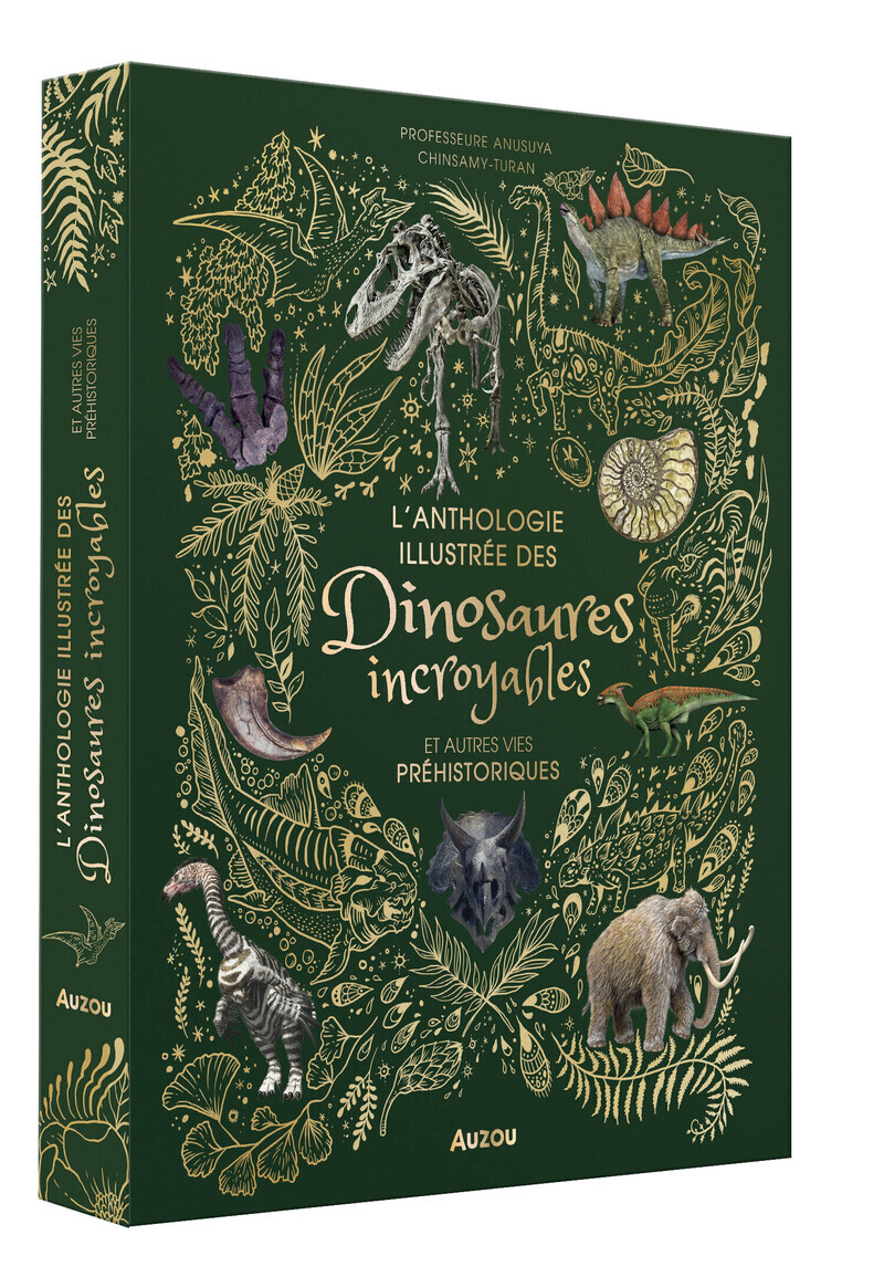 ANTHOLOGIE ILLUSTREE DES DINOSAURES INCROYABLES ET AUTRES VIES PREHISTORIQUES