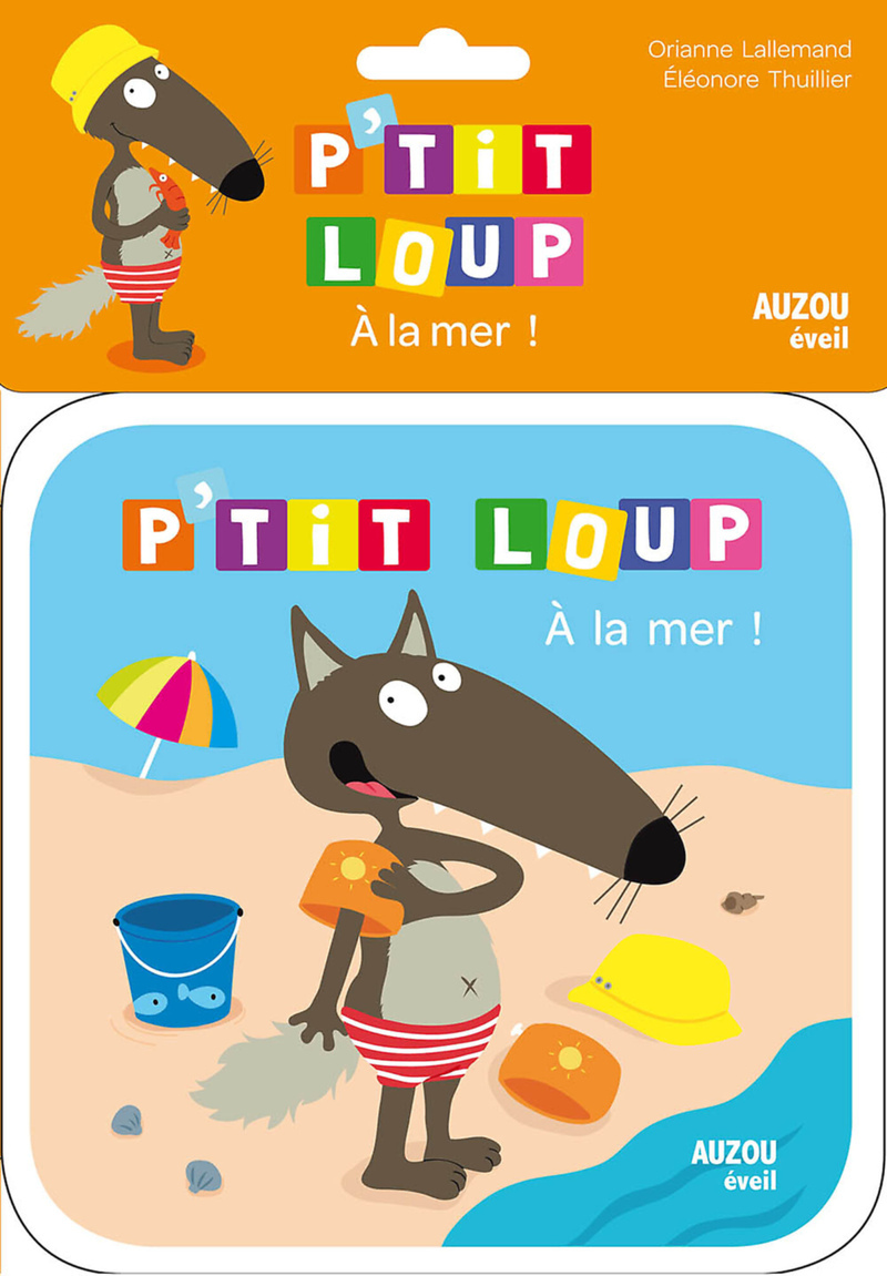 A LA MER - LIVRE DE BAIN P´TIT LOUP