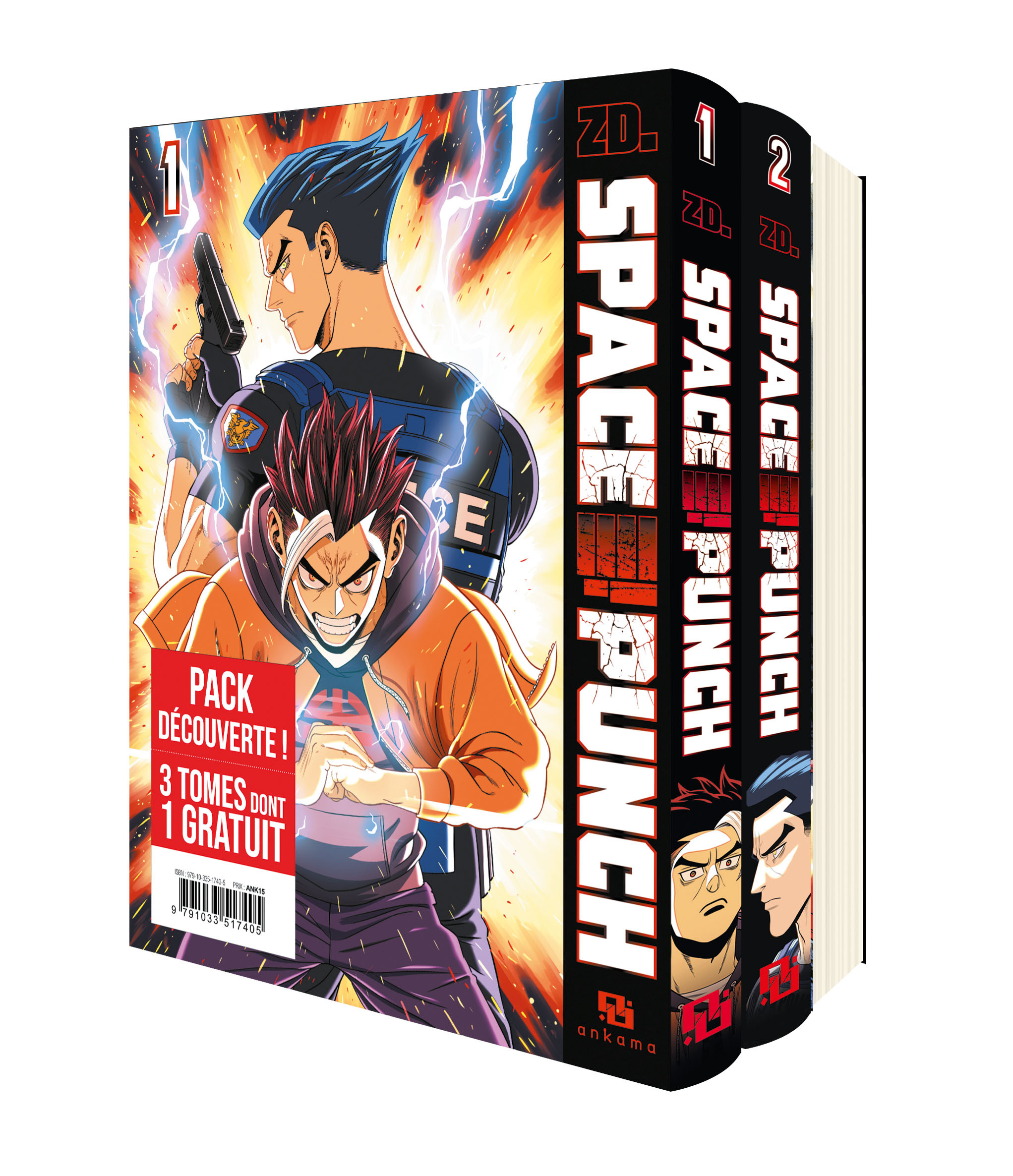 Space Punch - Pack Découverte Space Punch T1-2-3