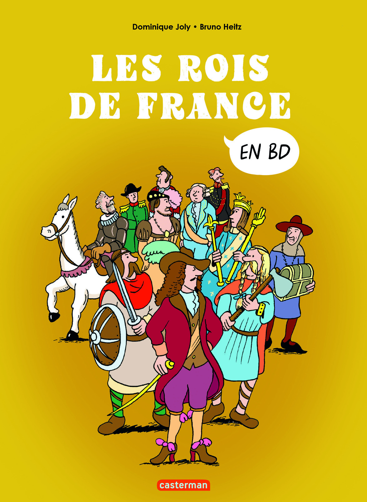 L'histoire de France en BD - Les rois de France - Compilation