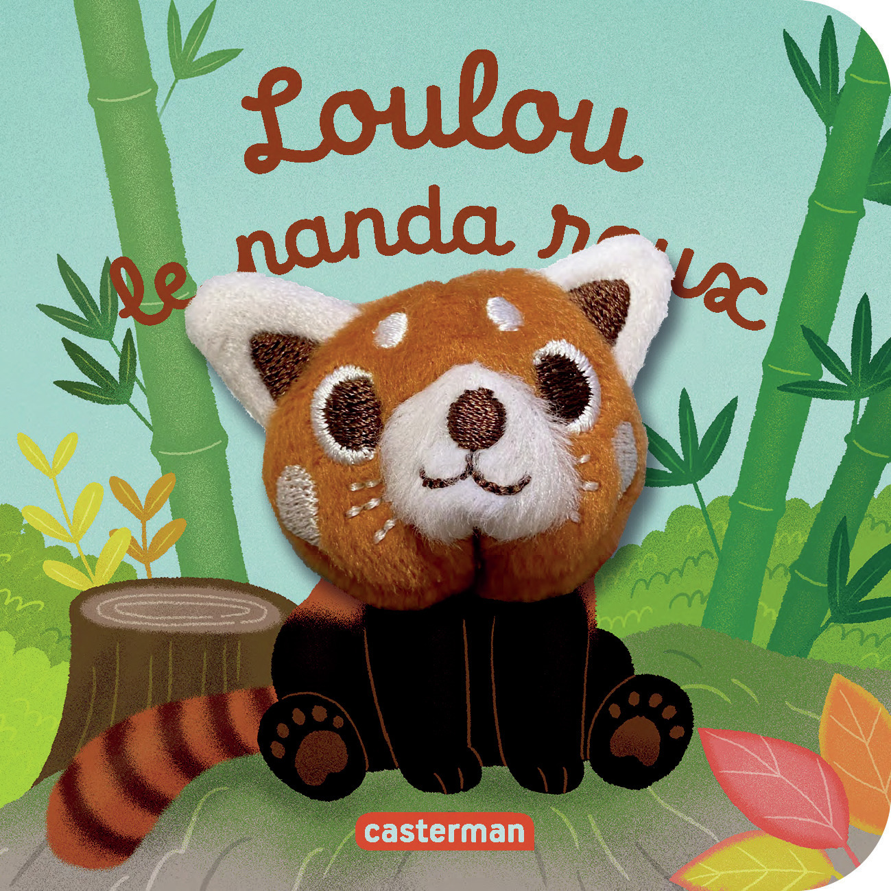 Loulou le panda roux - Livre marionnette pour bébé - dès 3 mois