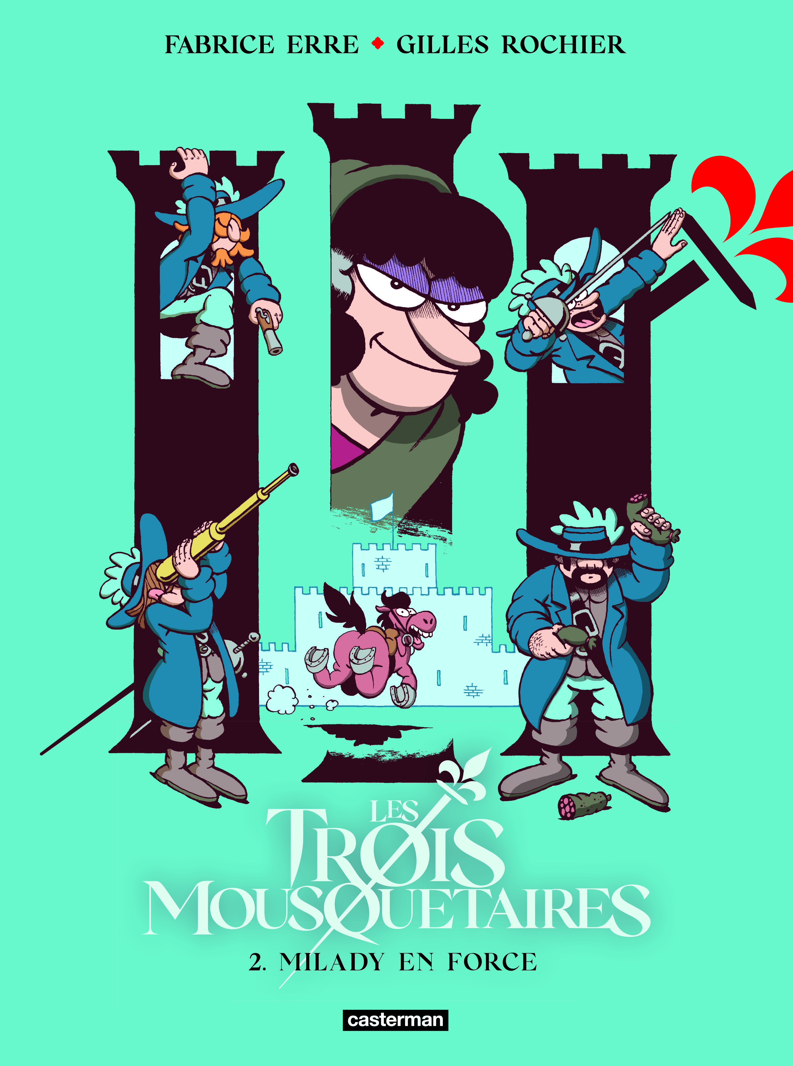 Les Trois Mousquetaires - Les gags-Milady en force