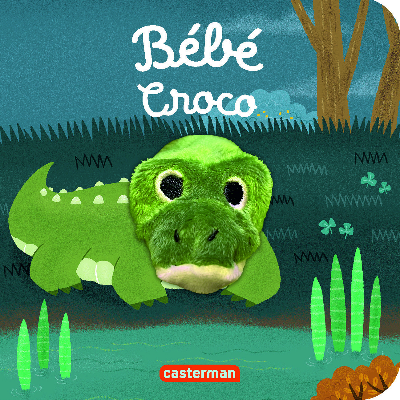 Bébé croco - Livre marionnette pour bébé - dès 3 mois