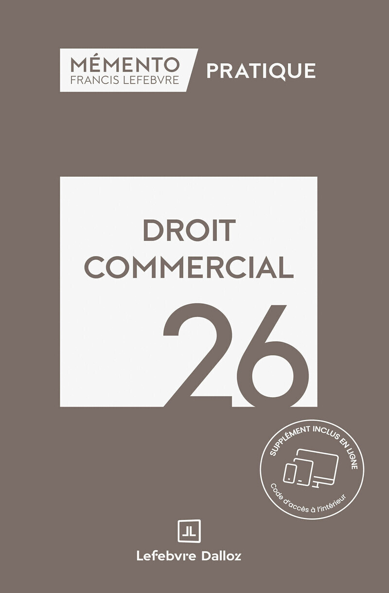 Mémento Droit commercial 2026