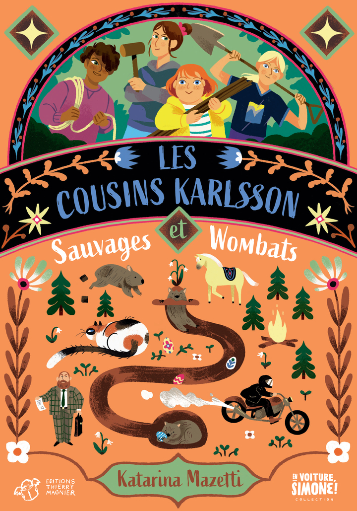 Les cousins Karlsson Tome 2 - Sauvages et Wombats