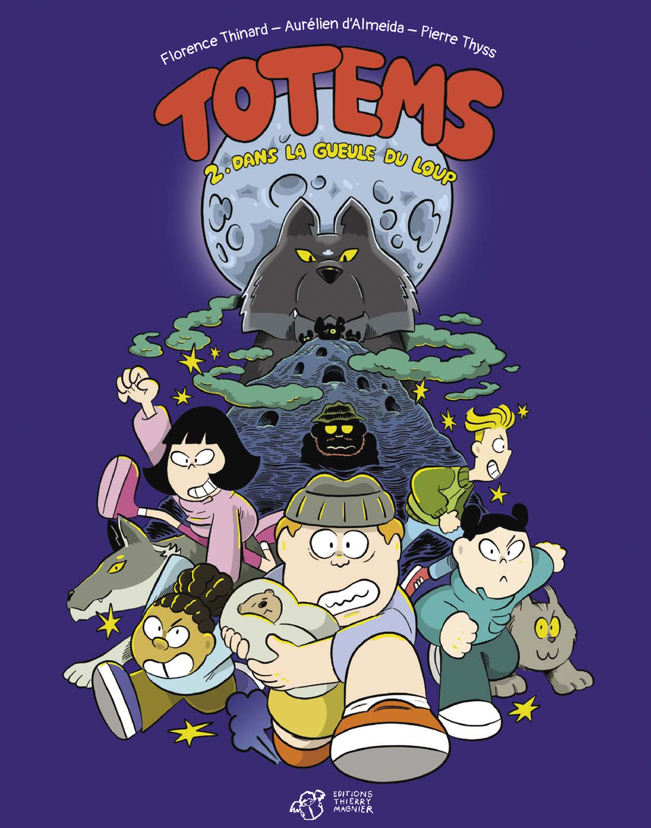 BD Totems T2 - Dans la gueule du loup