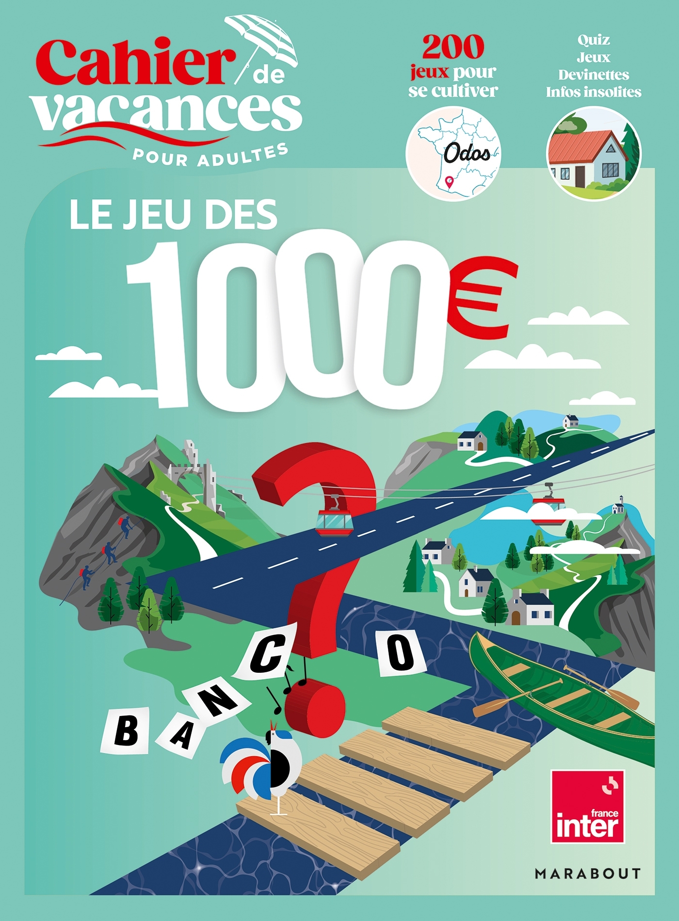 Cahier de vacances le Jeu des 1000 euros