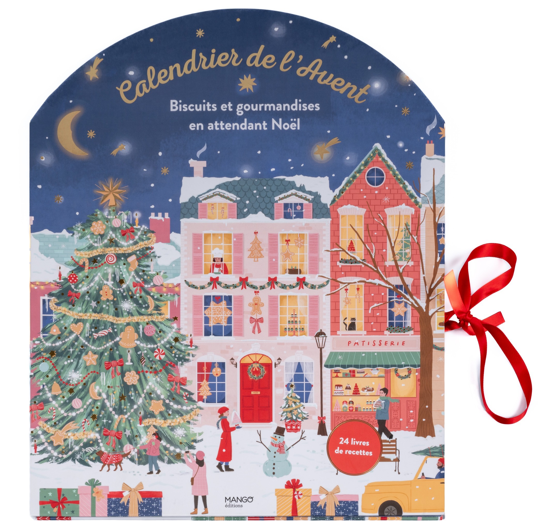 CALENDRIER DE L´AVENT - BISCUITS ET GOURMANDISES EN ATTENDANT NOEL - 24 LIVRES DE RECETTES