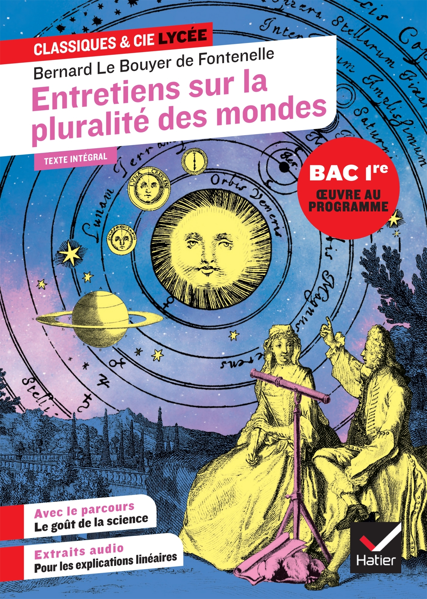 Entretiens sur la pluralité des mondes (oeuvre au programme du Bac de français 2027, 1re) - suivi du parcours « Le goût de la science »