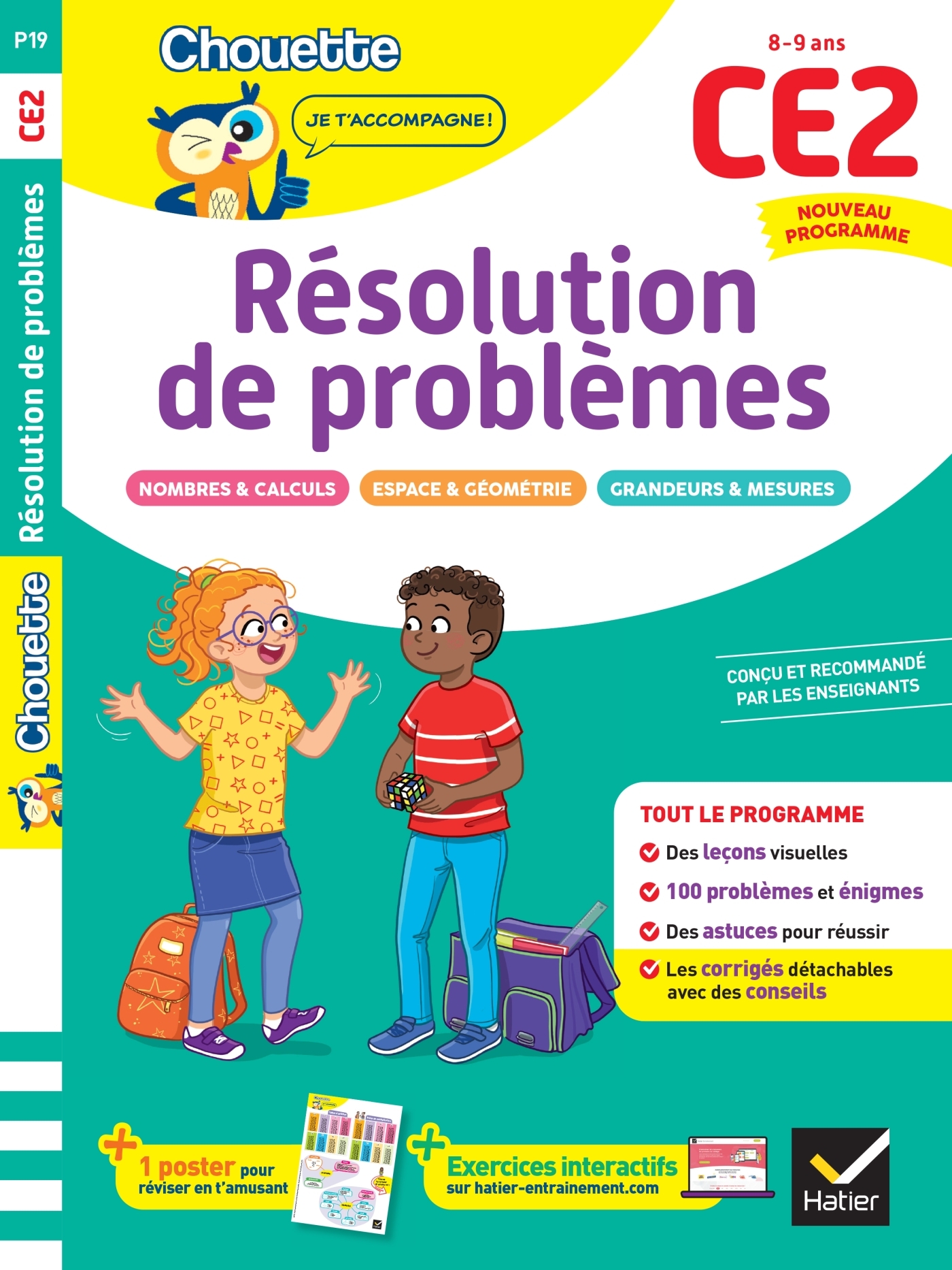 Résolution de problèmes CE2  - Cahier de soutien nouveau programme - Leçons et exercices corrigés