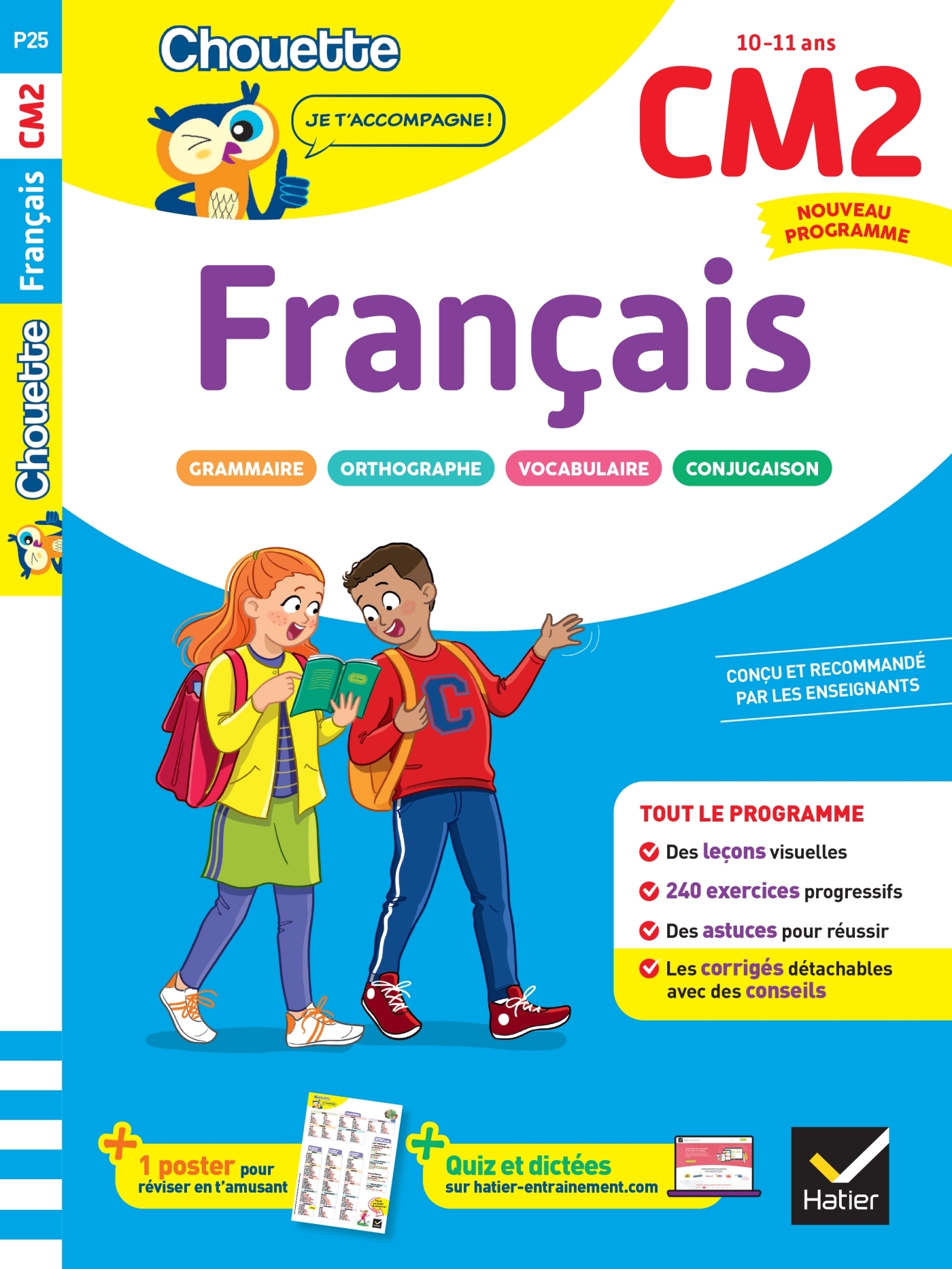 Français CM2 - Cahier de soutien nouveau programme - Leçons et exercices corrigés