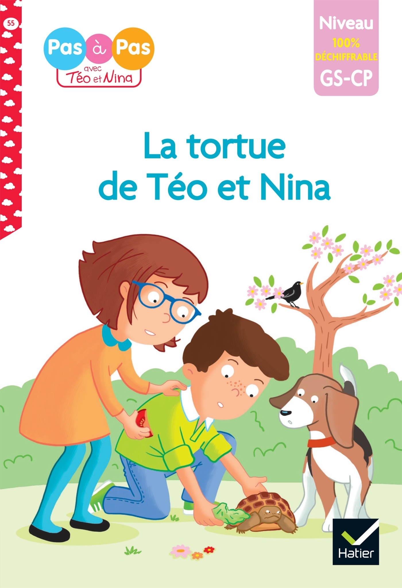 Téo et Nina - premières lectures 100% déchiffrable - La tortue de Téo et Nina - premières lectures 100% déchiffrable