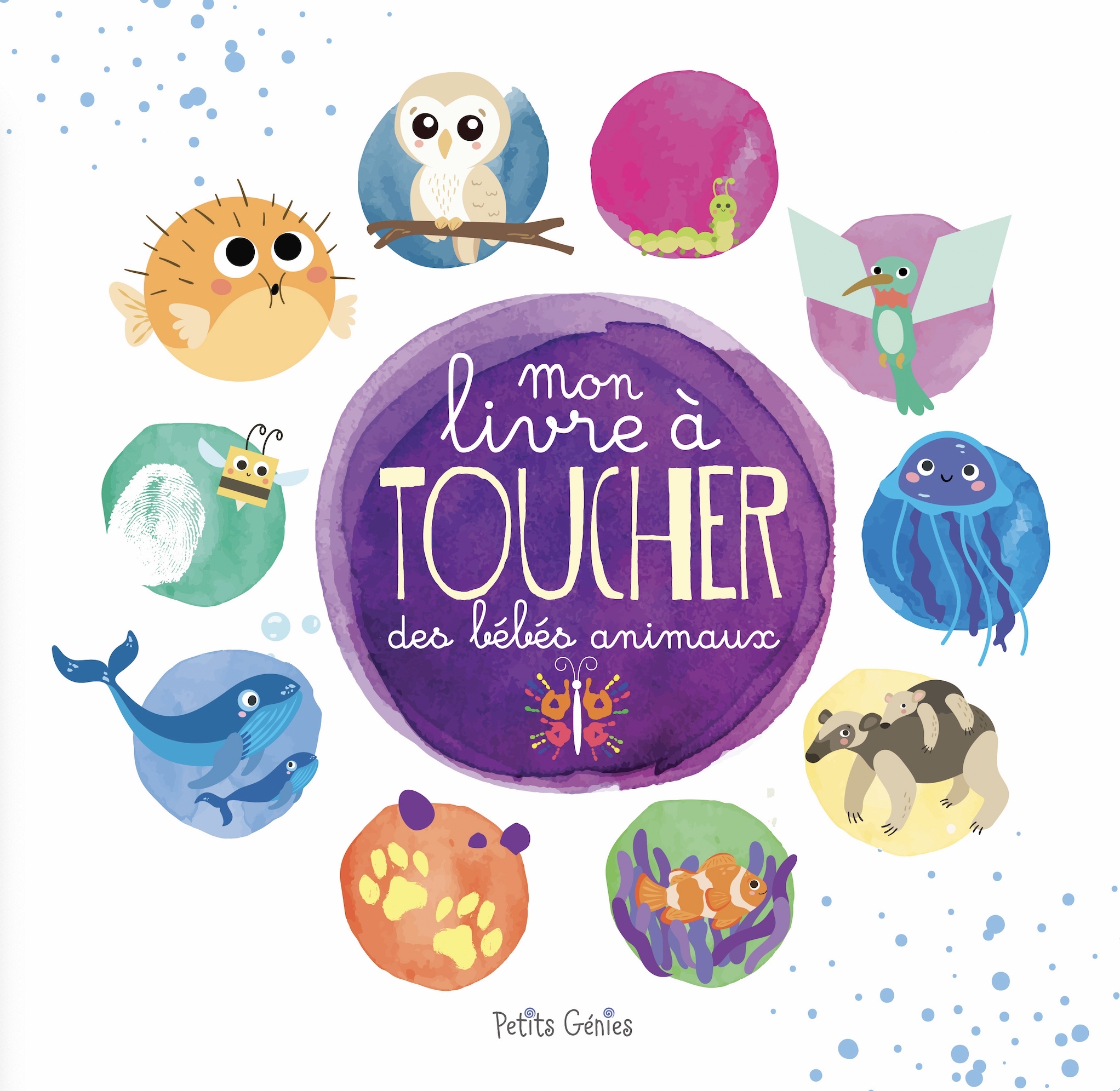 MON LIVRE A TOUCHER DES BEBES ANIMAUX