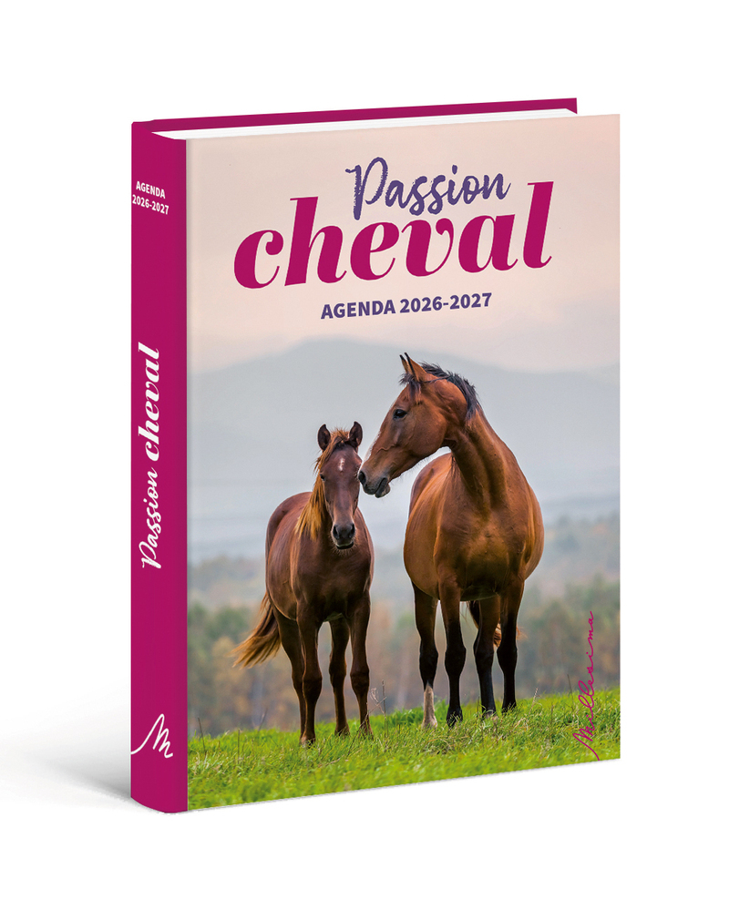 AGENDA SCOLAIRE 2026-2027 PASSION CHEVAL