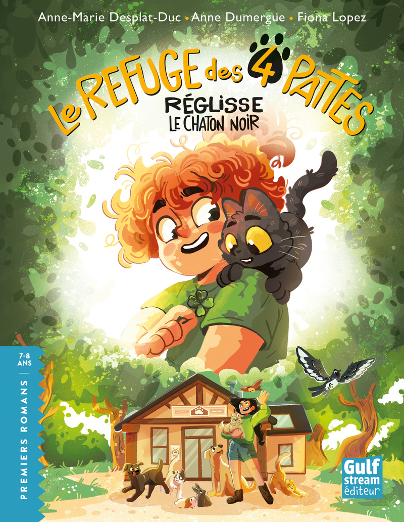 Le Refuge des 4 pattes - Réglisse, le chaton noir