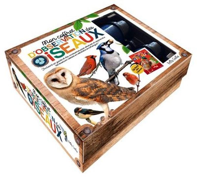MON COFFRET D´OBSERVATION DES OISEAUX - POUR APPRENDRE A OBSERVER ET A IDENTIFIER LES OISEAUX QUI T´