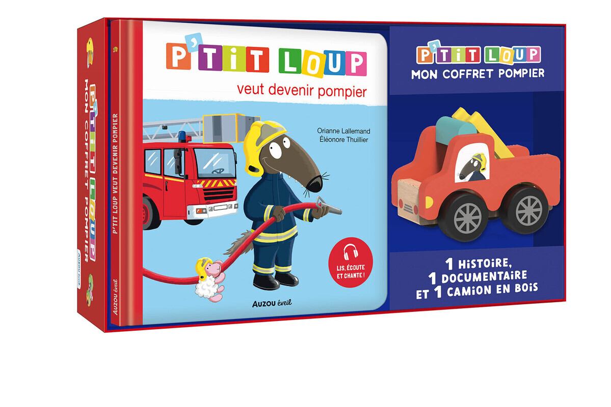 P´TIT LOUP - A LA DECOUVERTE DES POMPIERS