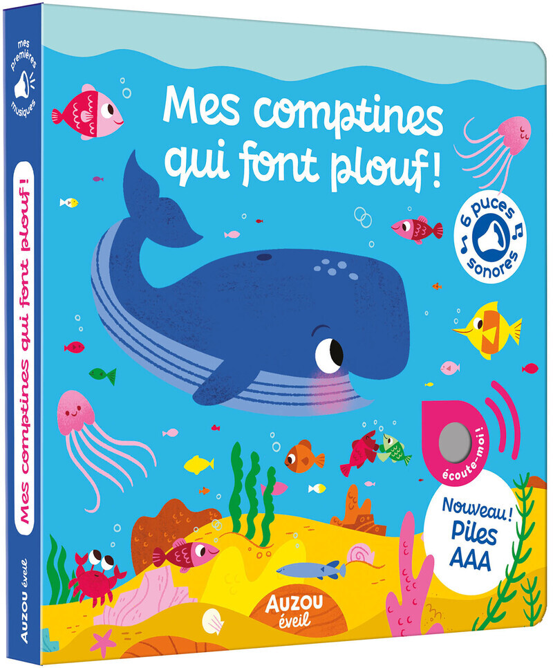 MES PREMIERS SONORES - MES COMPTINES QUI FONT PLOUF !