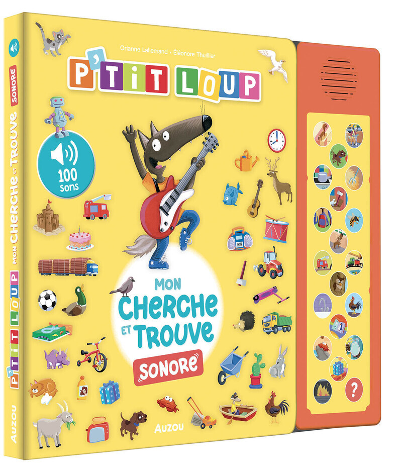 P'tit loup - mon cherche et trouve sonore