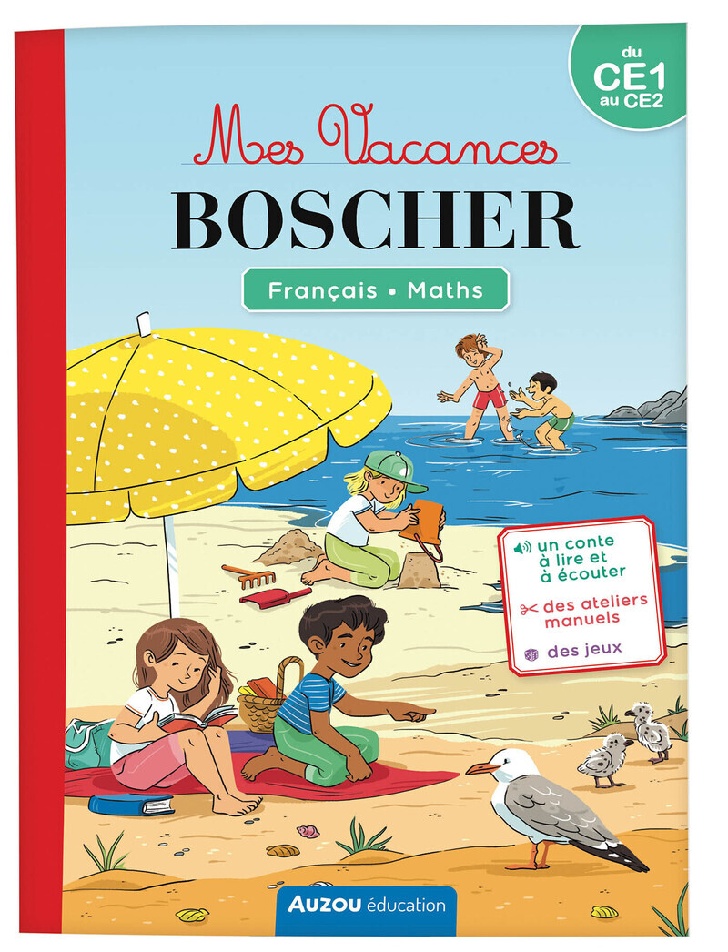 MES VACANCES BOSCHER - DU CE1 AU CE2 - 2026
