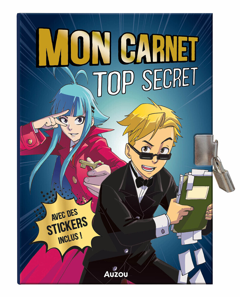 MON CARNET TOP SECRET - MANGA