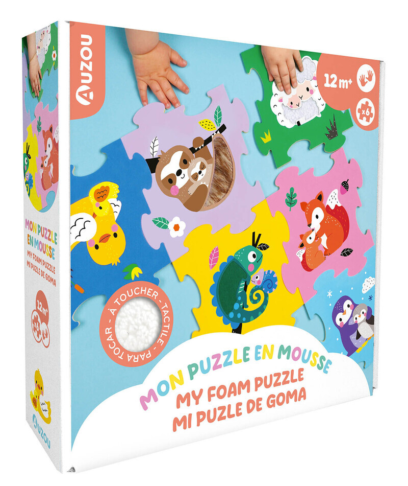 Mon Puzzle en mousse à toucher