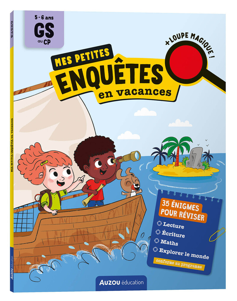 Mes petites enquêtes en vacances - De la GS au CP - 2026