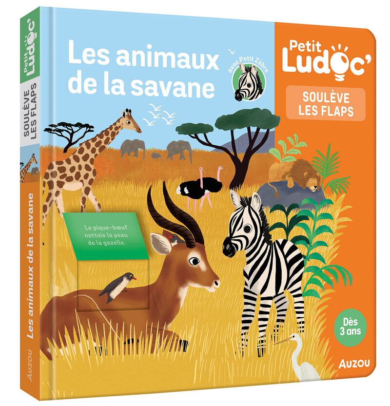 LES ANIMAUX DE LA SAVANE - PETIT LUDOC