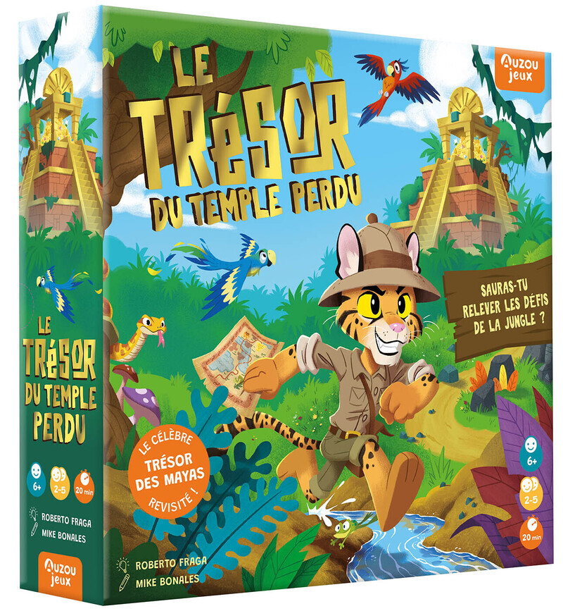 Le trésor du temple perdu - Sauras-tu relever les défis de la jungle ?